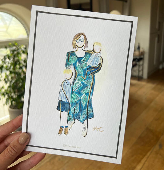 BESPOKE LITTLE MOMENTS - A5 ILLUSTRATION