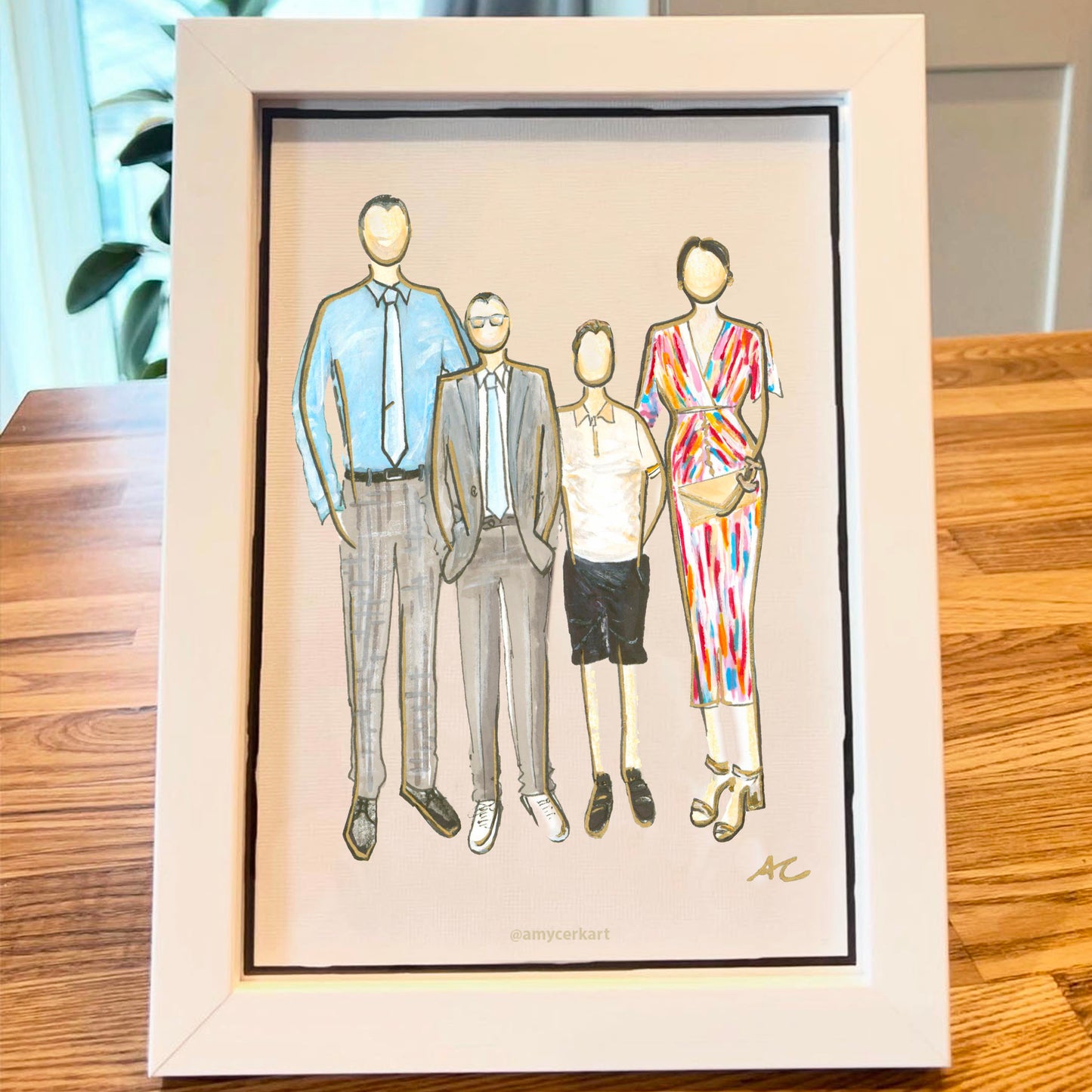 CHRISTMAS GIFTING - BESPOKE ILLUSTRATION