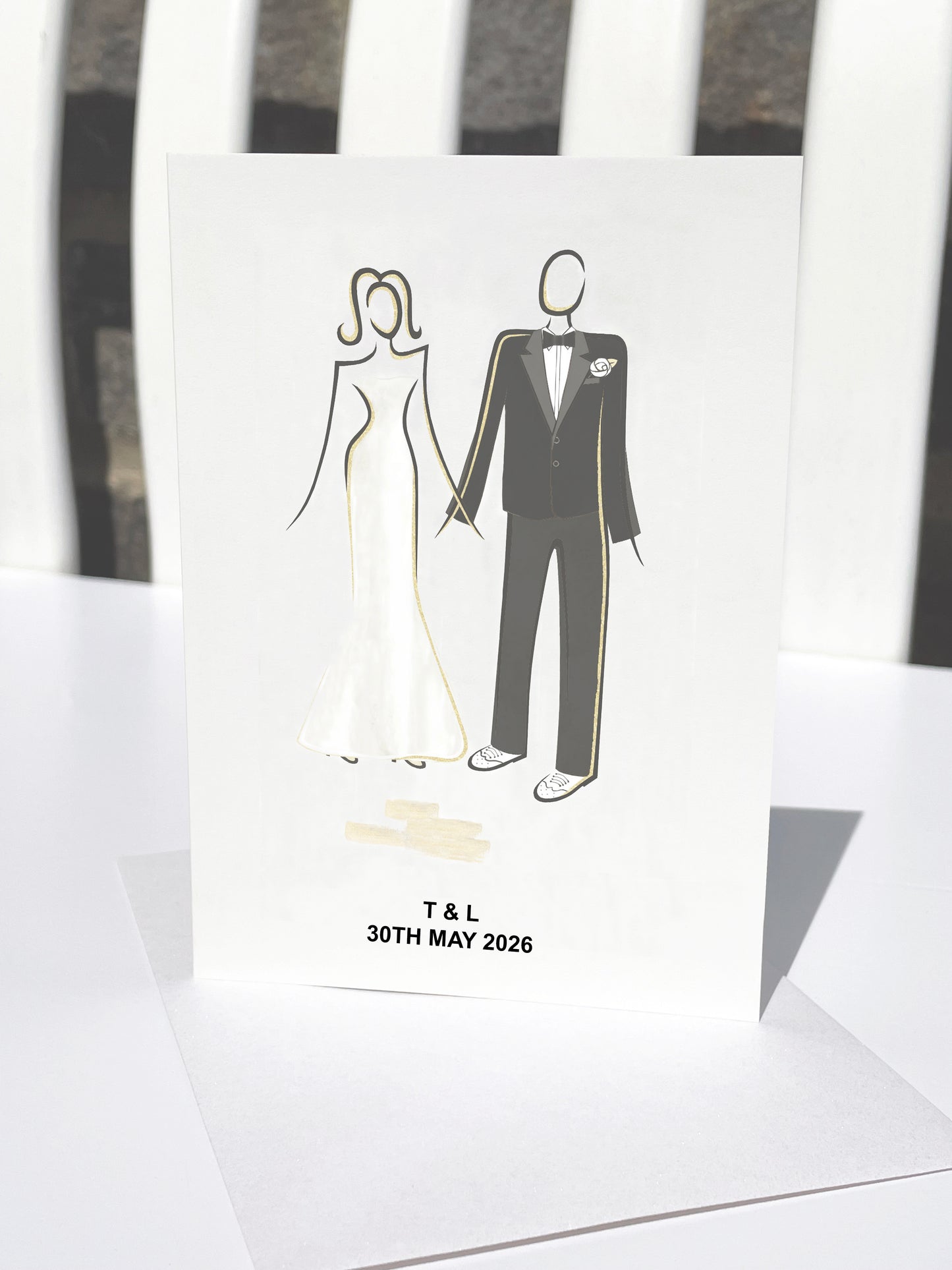 "A WONDERFUL WEDDING" - BLACK TIE