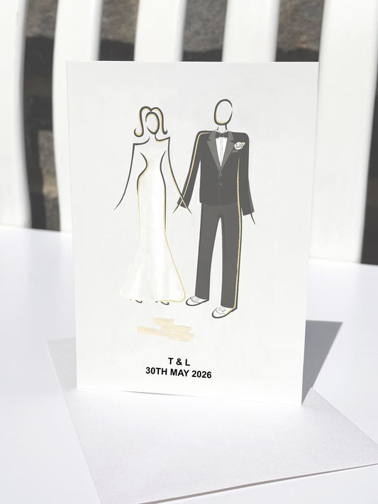 "A WONDERFUL WEDDING" - BLACK TIE