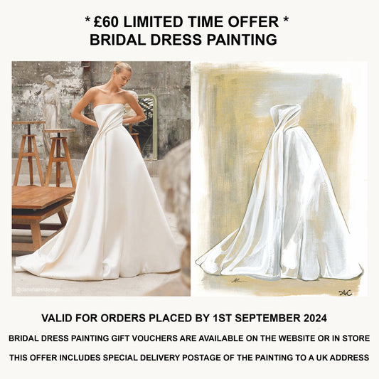 BRIDAL DRESS PAINTING *Special Offer*