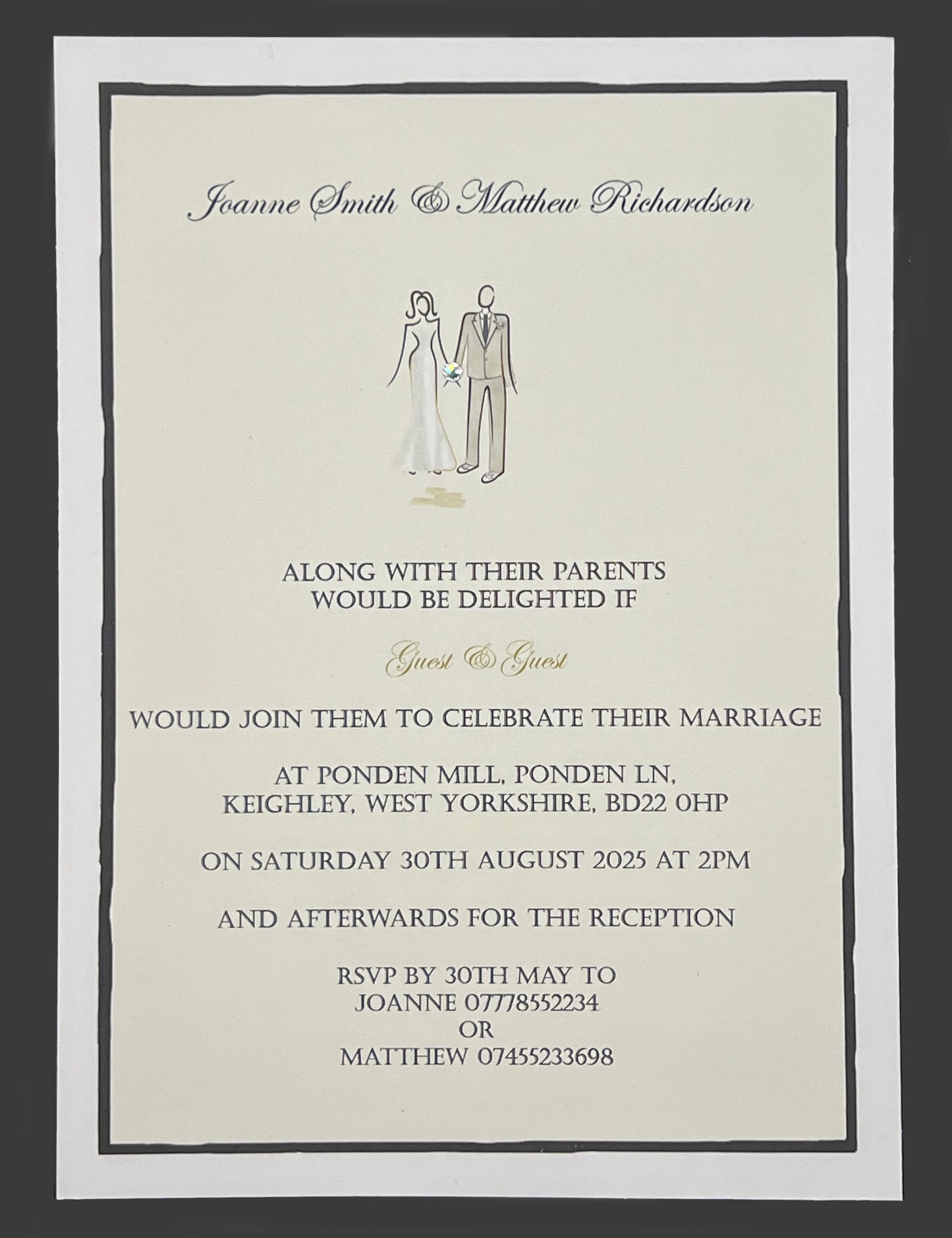 Wedding Stationery - Little Ladies & Co.