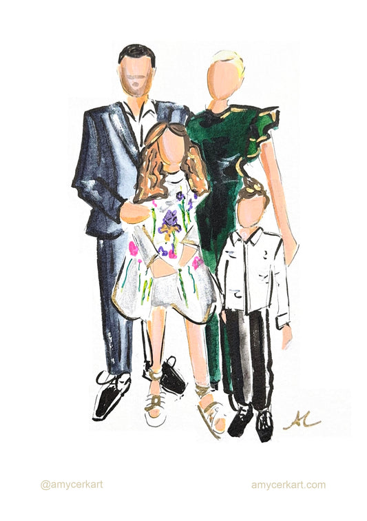BESPOKE LITTLE MOMENTS - A5 ILLUSTRATION