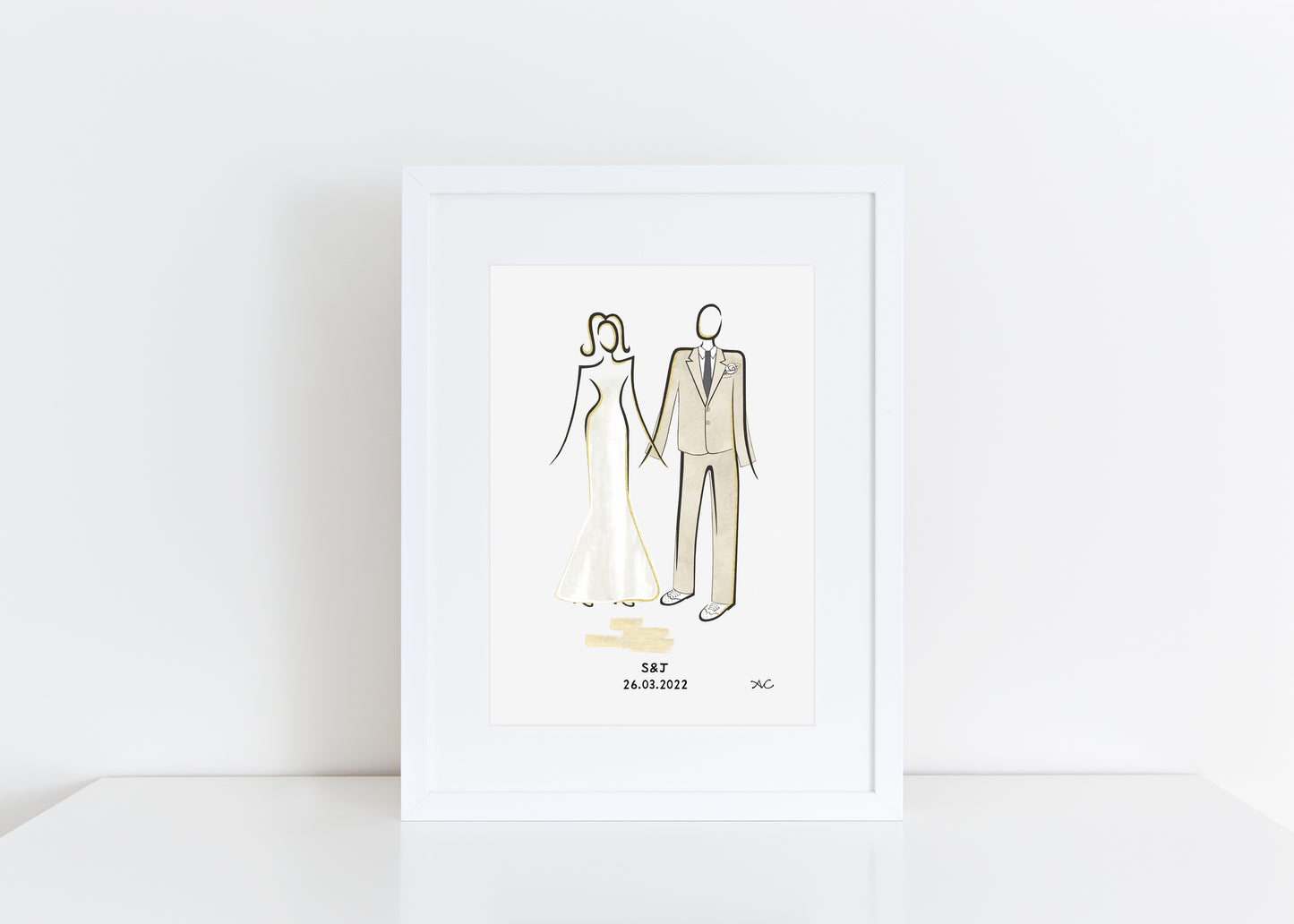 'A WONDERFUL WEDDING' - PERSONALISE