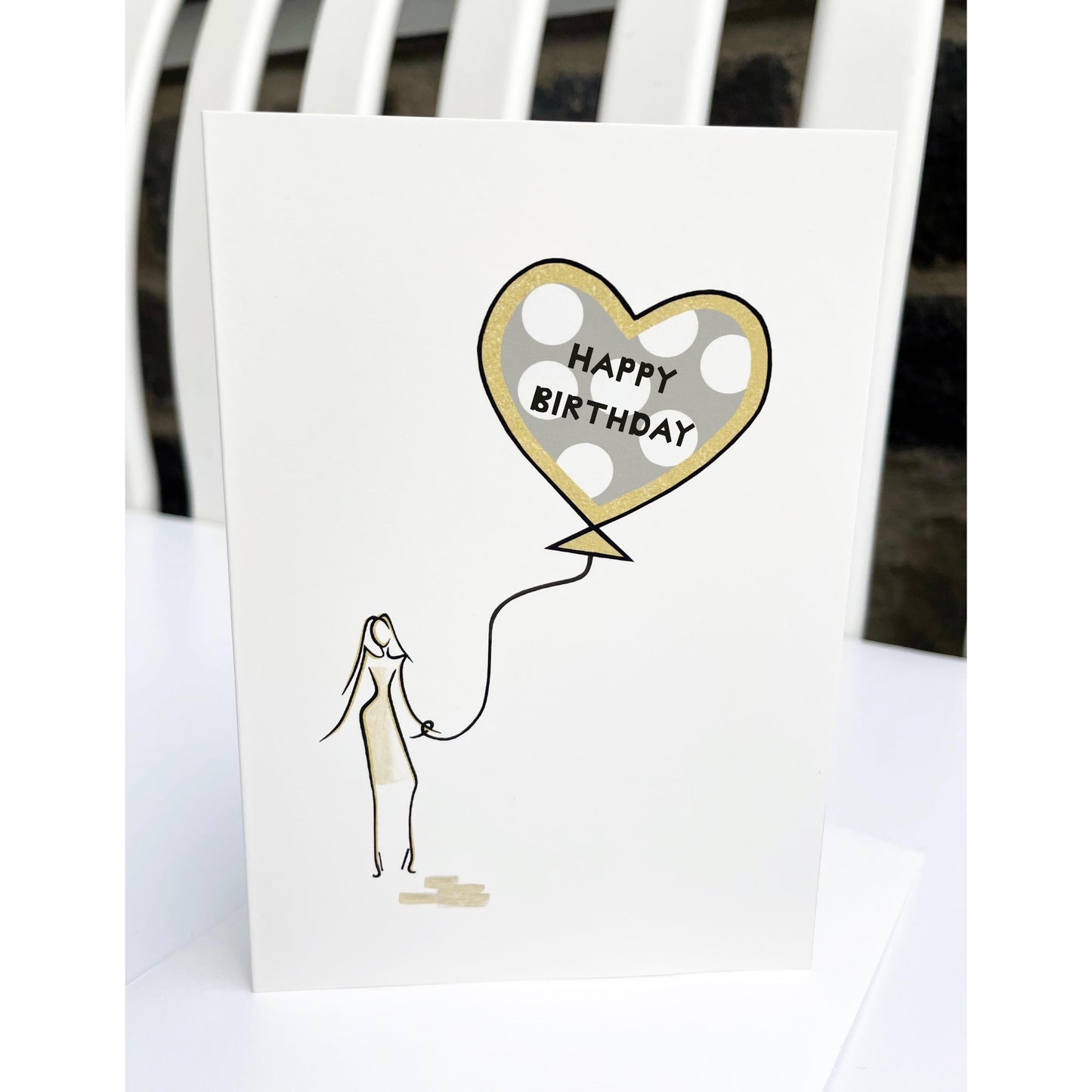 "FULL OF HEART" greeting card